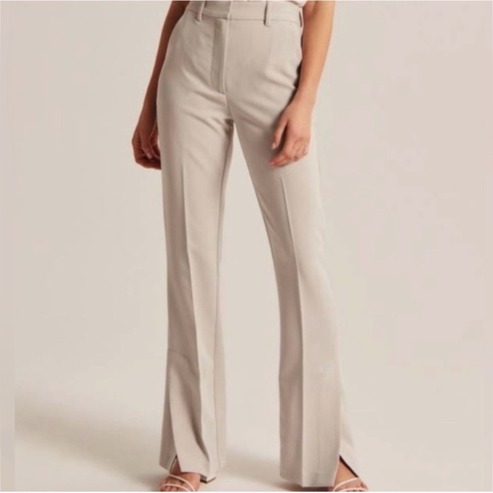 Abercrombie & Fitch Slit Bootcut Pants